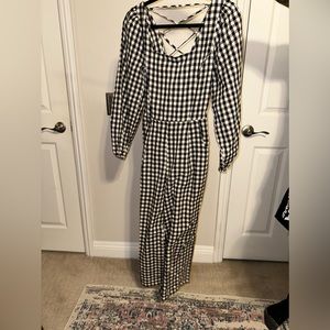 Gingham jumpsuit